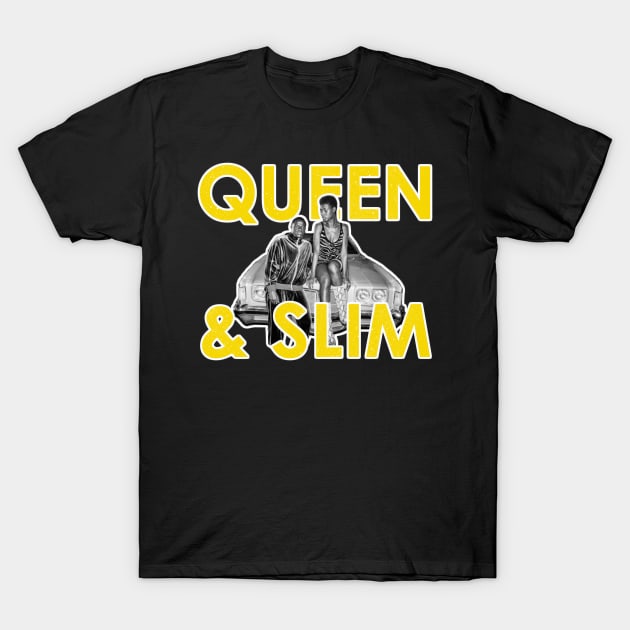 queen&slim T-Shirt by Amberstore